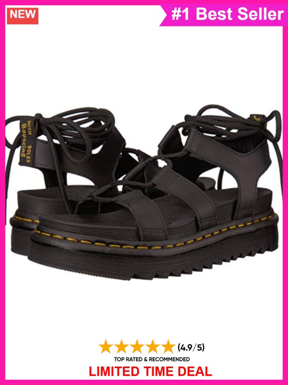 Gladiator Leather Ankle Tie Sandals Round Toe Lace Up Casual